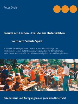 cover image of Freude am Lernen--Freude am Unterrichten. So macht Schule Spaß!